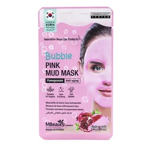 product BUBBLE PINK MUD ANTI-AGING FACE MASK
