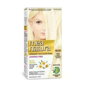 product 10.91 MEA NATURA ΣΕΤ ΒΑΦΗΣ ΧΩΡΙΣ ΑΜΜΩΝΙΑ 60ML ΚΑΤΑΞΑΝΘΟ