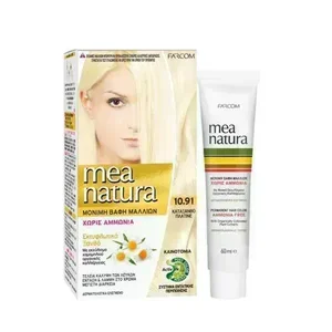 product 10.91 MEA NATURA ΣΕΤ ΒΑΦΗΣ ΧΩΡΙΣ ΑΜΜΩΝΙΑ 60ML ΚΑΤΑΞΑΝΘΟ