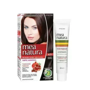 product 4.5 MEA NATURA ΣΕΤ ΒΑΦΗΣ ΧΩΡΙΣ ΑΜΜΩΝΙΑ 60ML ΑΚΑΖΟΥ ΣΚΟΥΡ