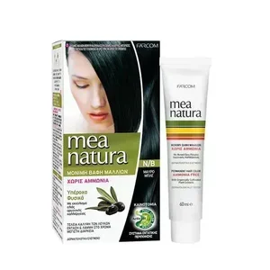 product Ν/Β MEA  NATURA ΣΕΤ ΒΑΦΗΣ ΧΩΡΙΣ ΑΜΜΩΝΙΑ 60ML ΜΑΥΡΟ ΜΠΛΕ