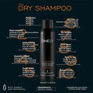 product ONELY DRY SHAMPOO