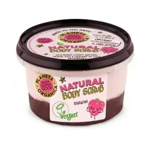 product SKIN SUPER GOOD. Natural body scrub Organic Strawberry & Chia seeds, 250 ml