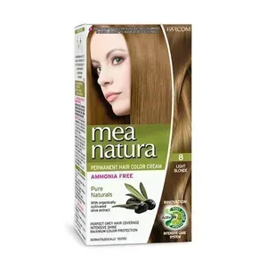 product 8 MEA NATURA ΣΕΤ ΒΑΦΗΣ ΧΩΡΙΣ ΑΜΜΩΝΙΑ 60ML ΞΑΝΘΟ ΑΝΟΙΧΤΟ