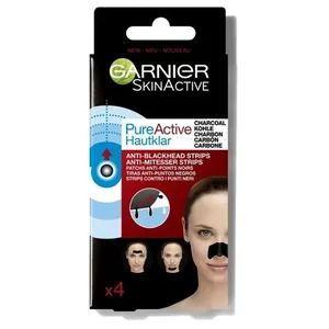 product Skin Active Pure Active Charcoal Ταινίες Αφαίρεσης Σμήγματος 4τμχ