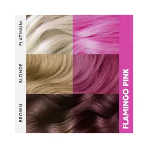product ΗΜΙΜΟΝΙΜΗ ΒΑΦΗ ΜΑΛΛΙΩΝ FLAMINGO PINK 100ml